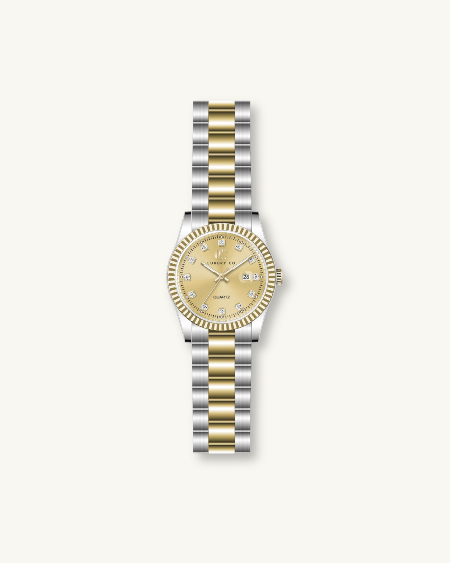 31MM TWO-TONE PRESIDENT WATCH