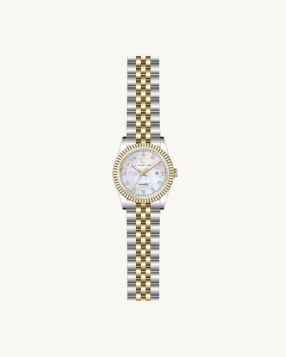 TWO-TONE &amp; MOTHER OF PEARL - CC CLASSIC WATCH