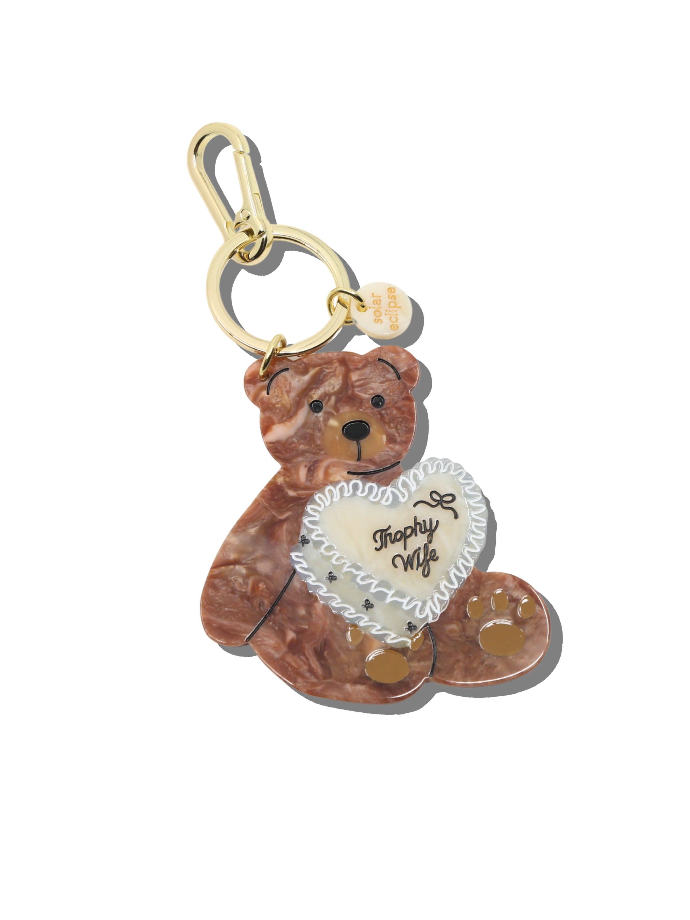 Happily Ever After Bear Bag Charm + Keychain