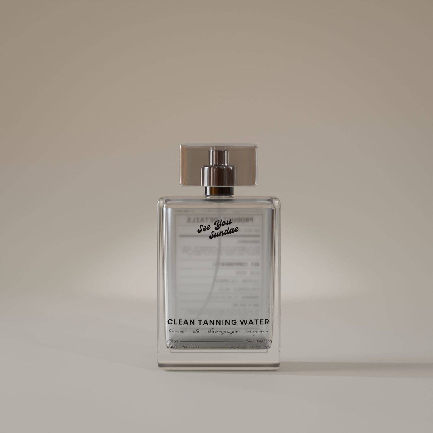 See You Sundae Clean Tanning Water