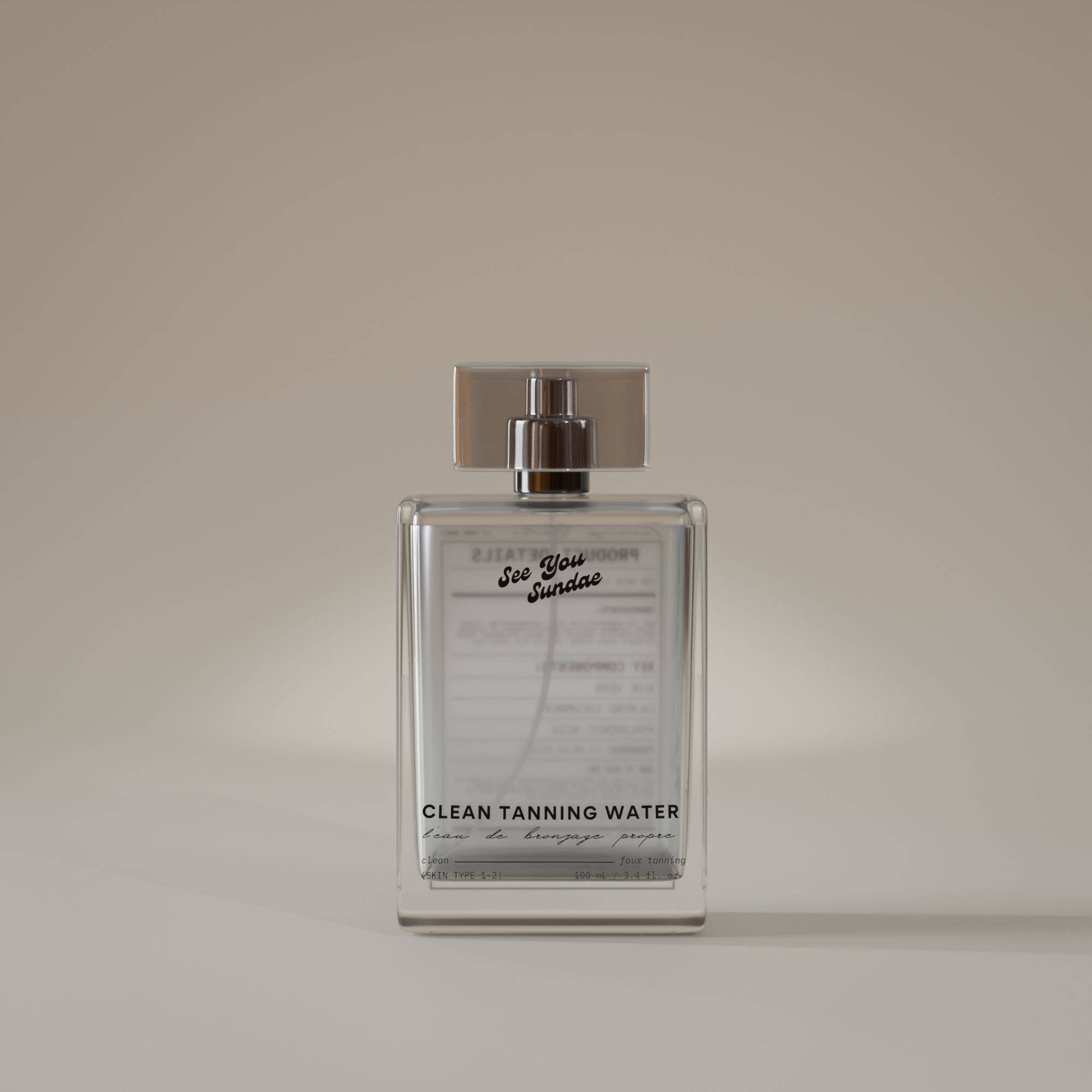 See You Sundae Clean Tanning Water