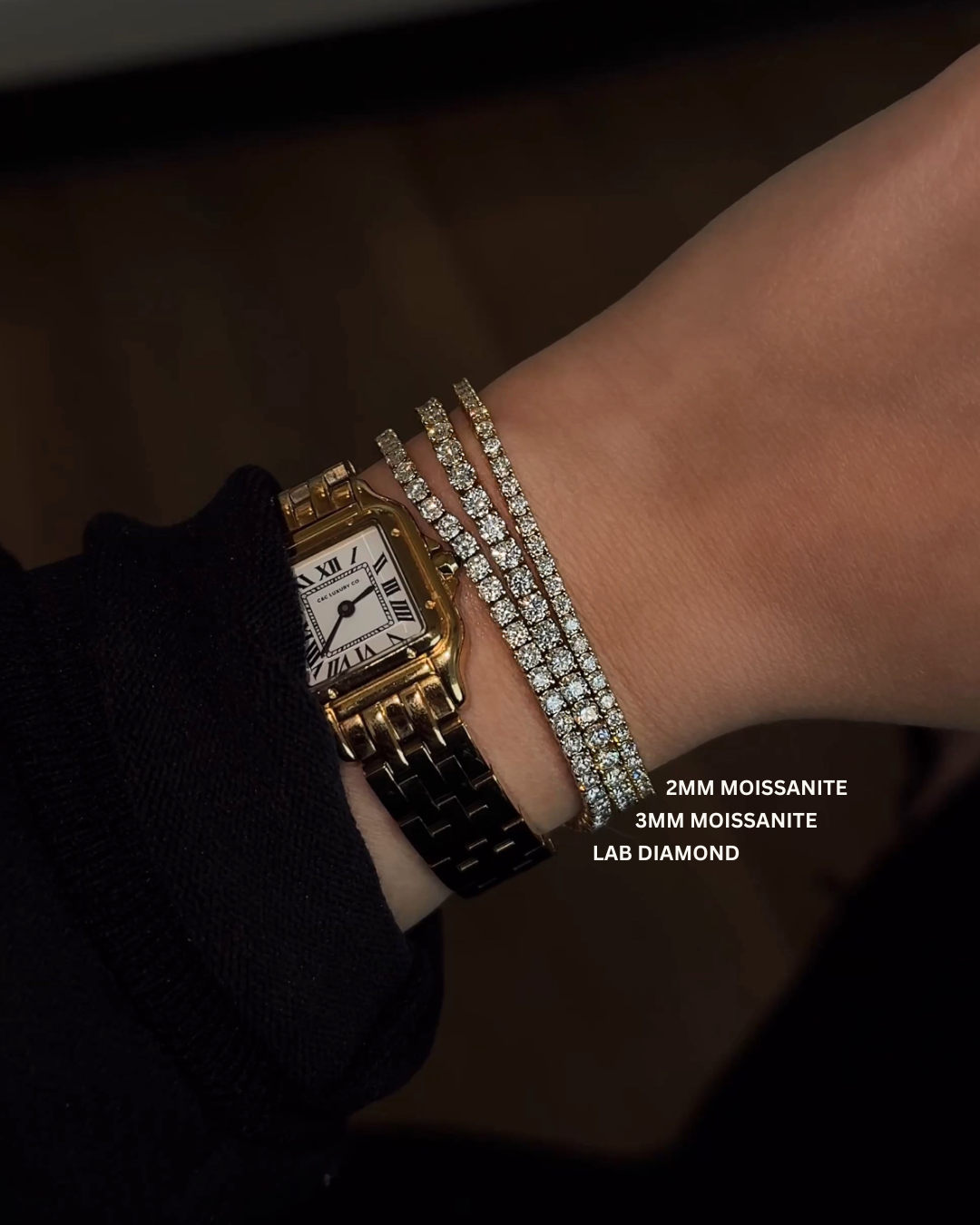 BRACELET TENNIS MOISSANITE