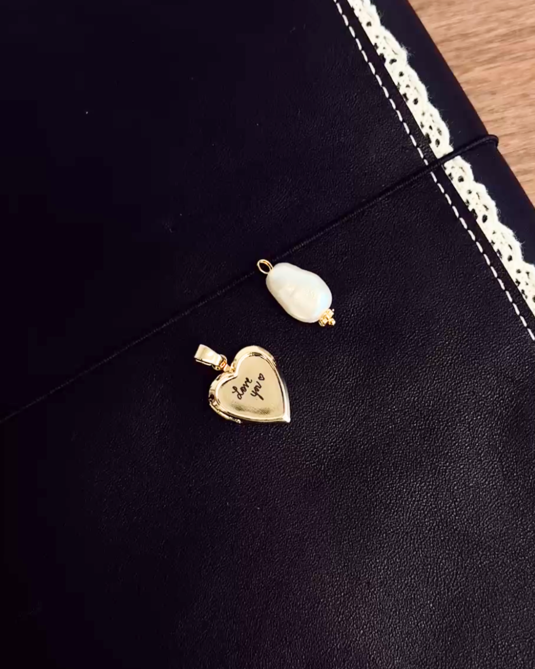 CUSTOM HEART CHARM
