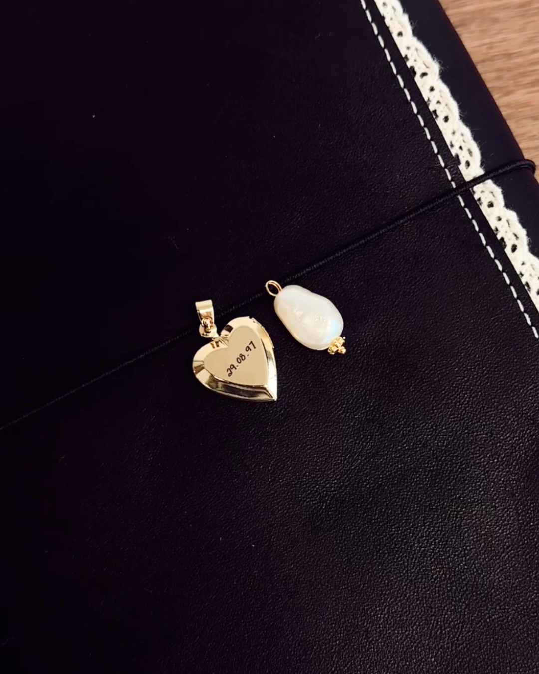 CUSTOM HEART CHARM