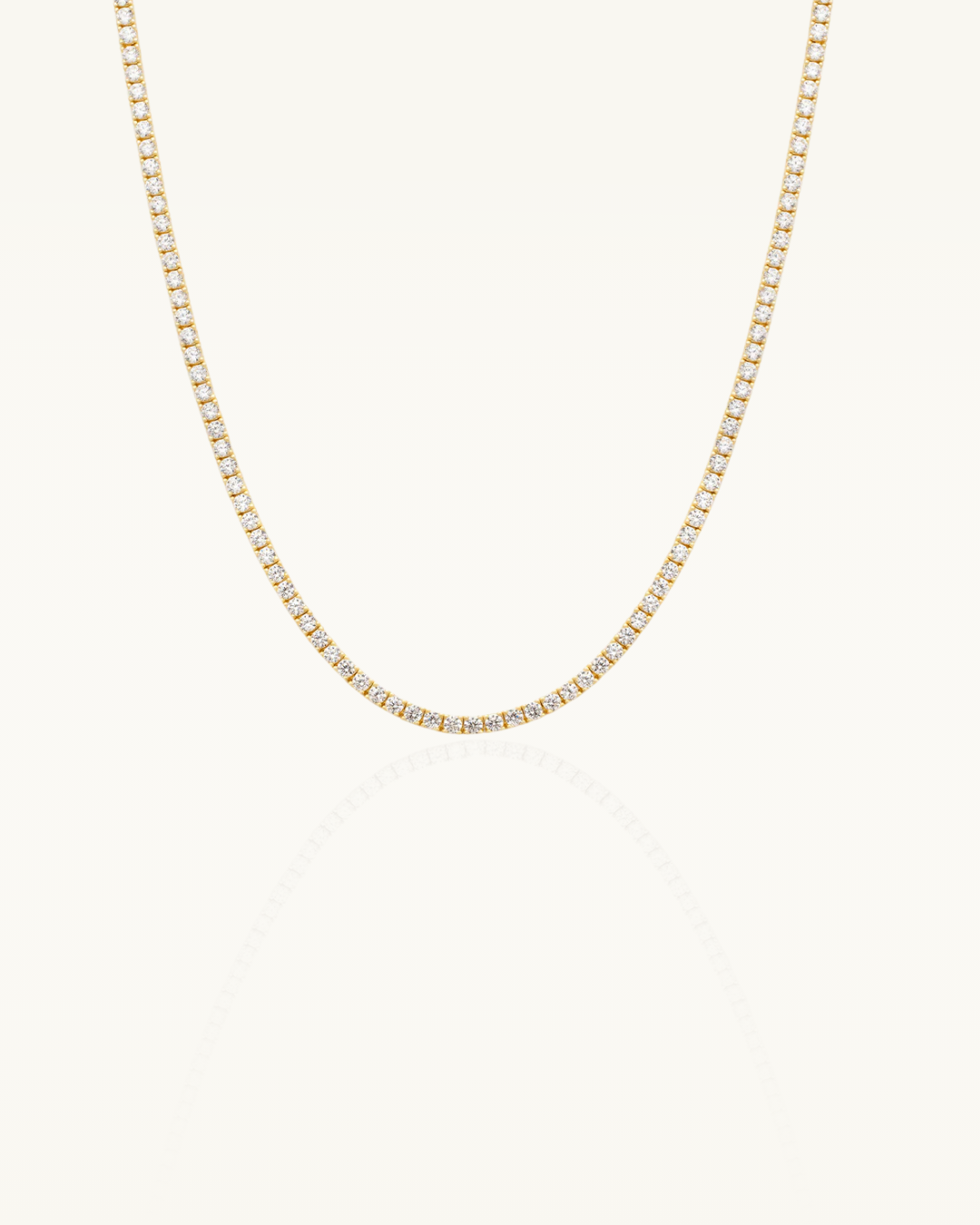 MOISSANITE TENNIS NECKLACE