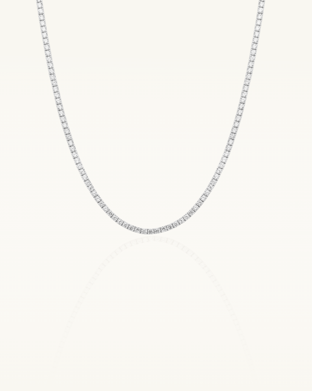 MOISSANITE TENNIS NECKLACE
