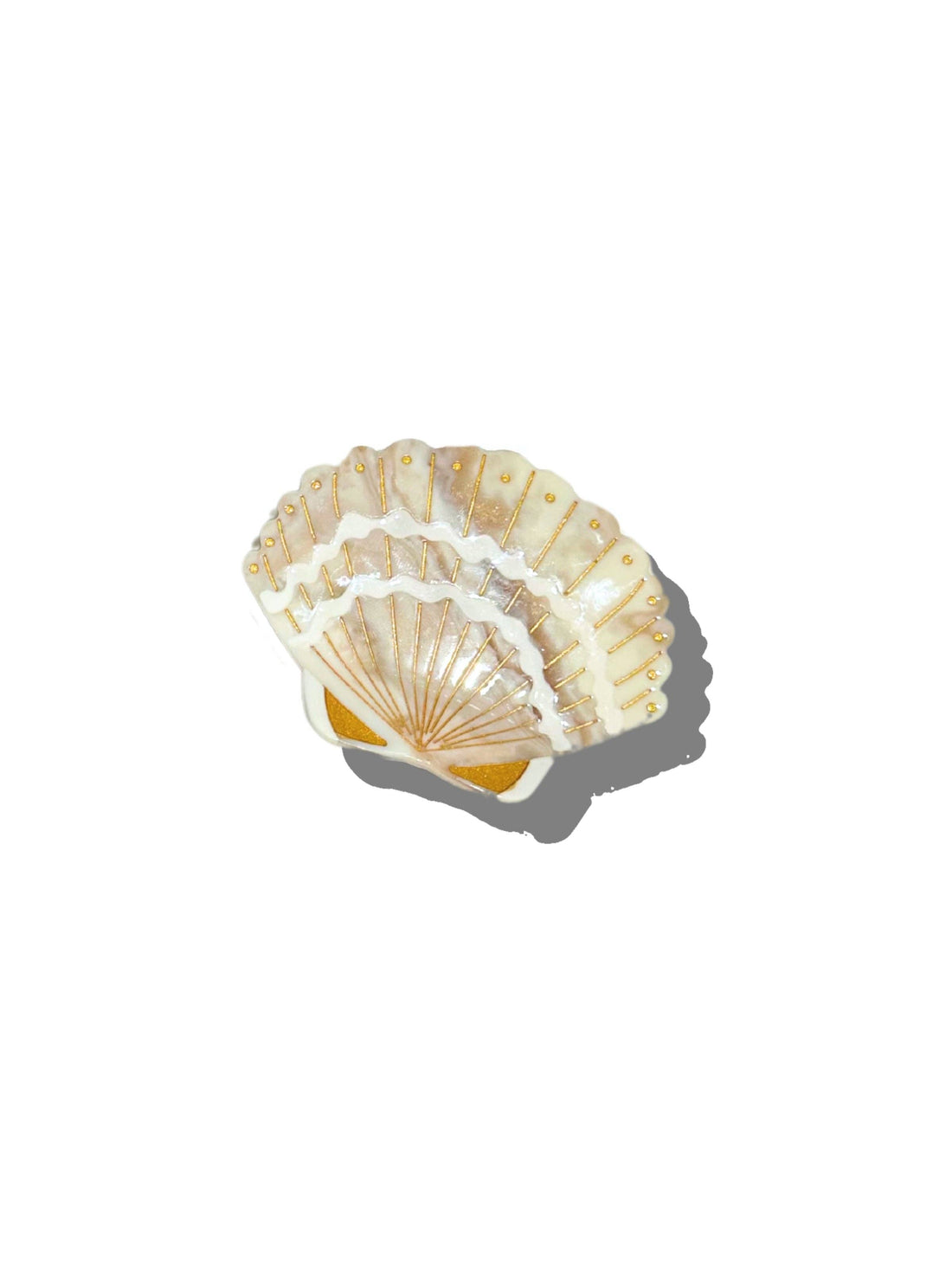 Seashell Claw Hair Clip