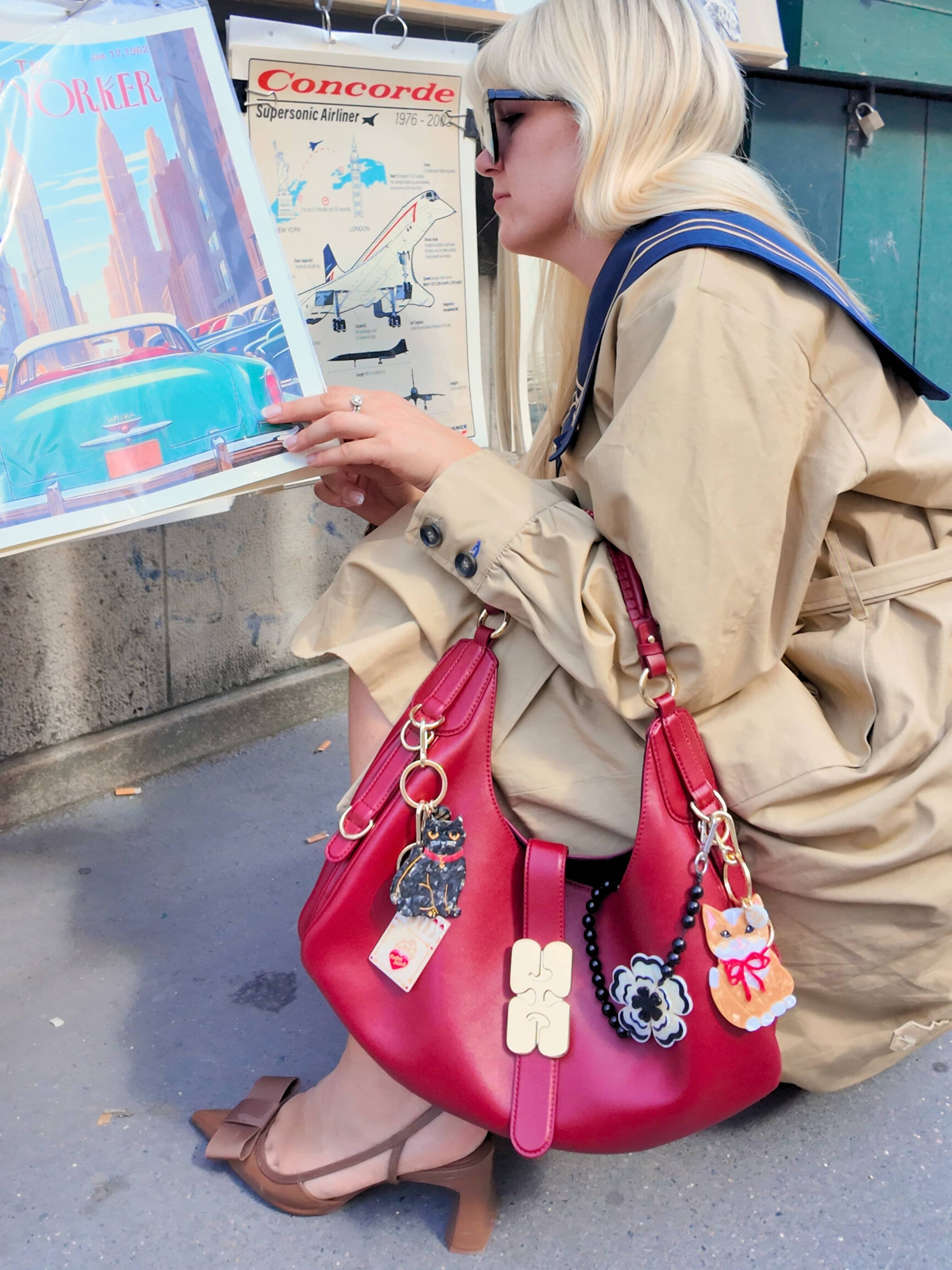 Matchbox Bag Charm + Keychain