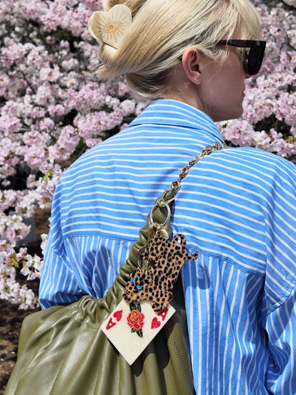 Celestial Heart Claw Hair Clip