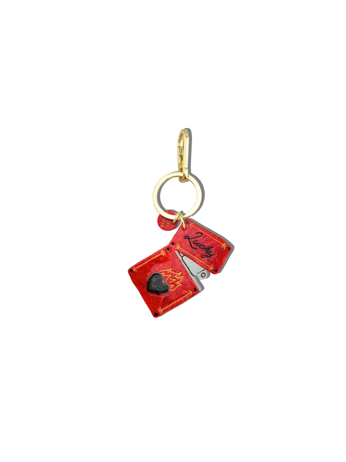 Bijou de sac porte-bonheur + porte-clés
