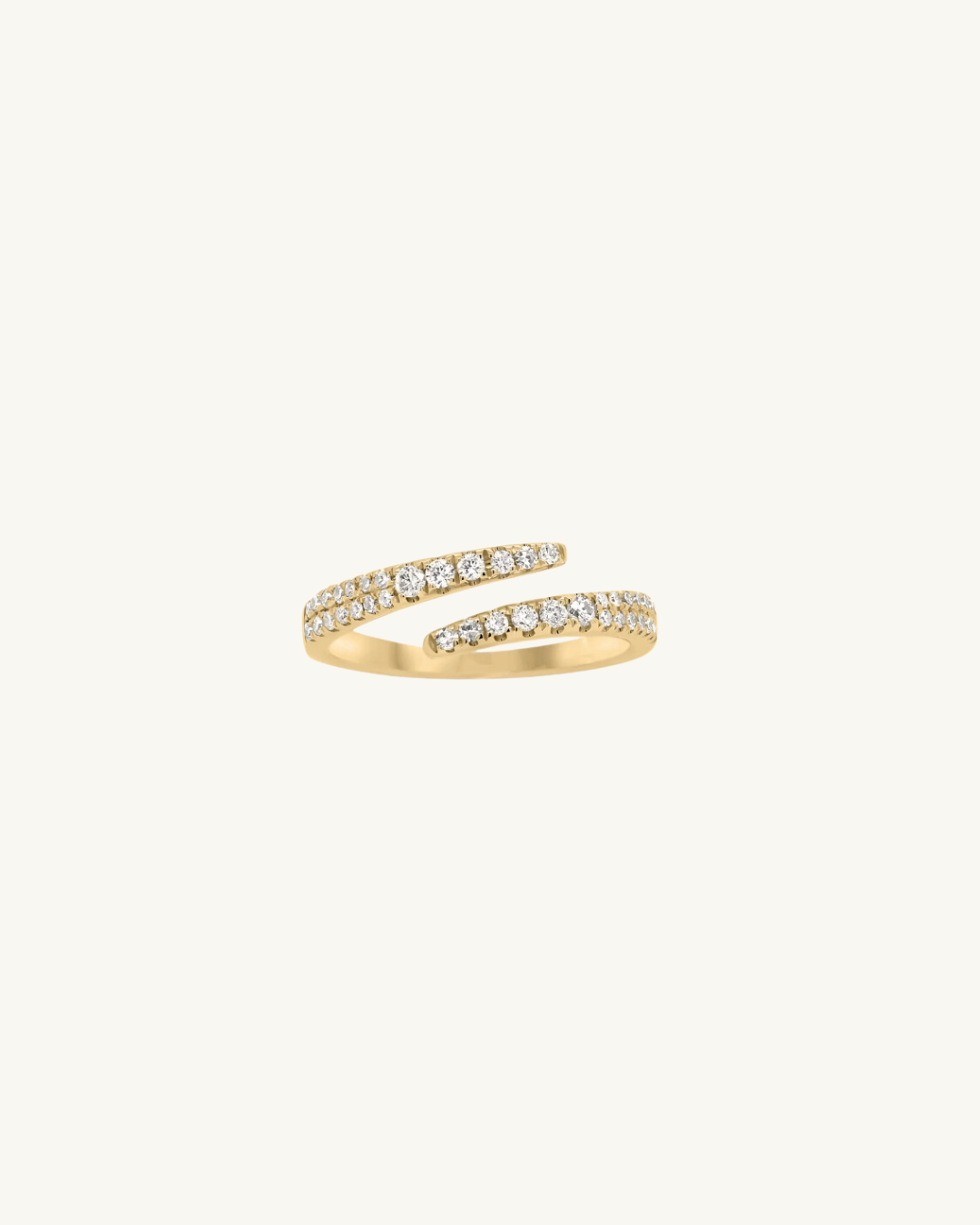 WHITNEY- PAVÉ WRAP PINKY LUXE RING