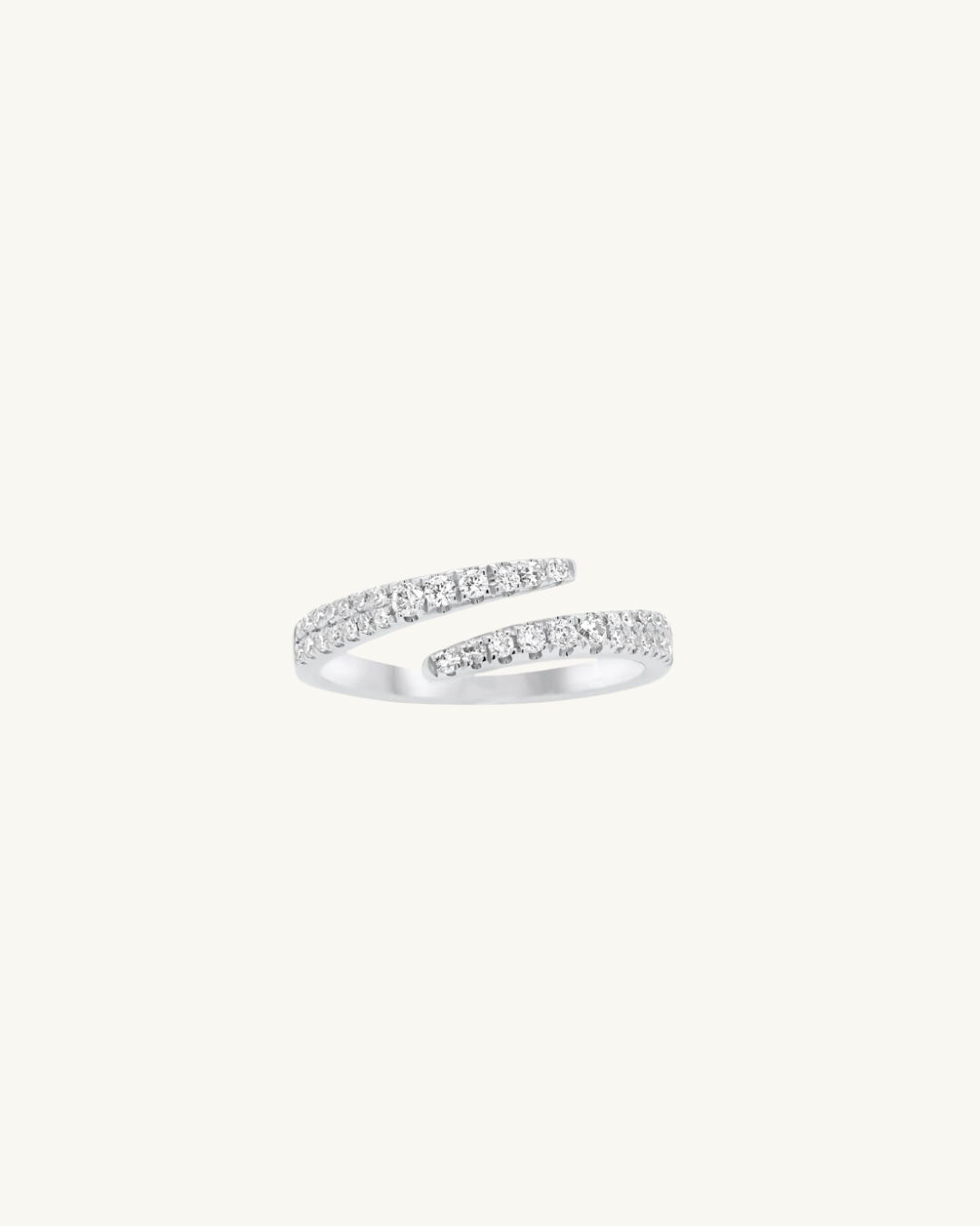WHITNEY- PAVÉ WRAP PINKY LUXE RING