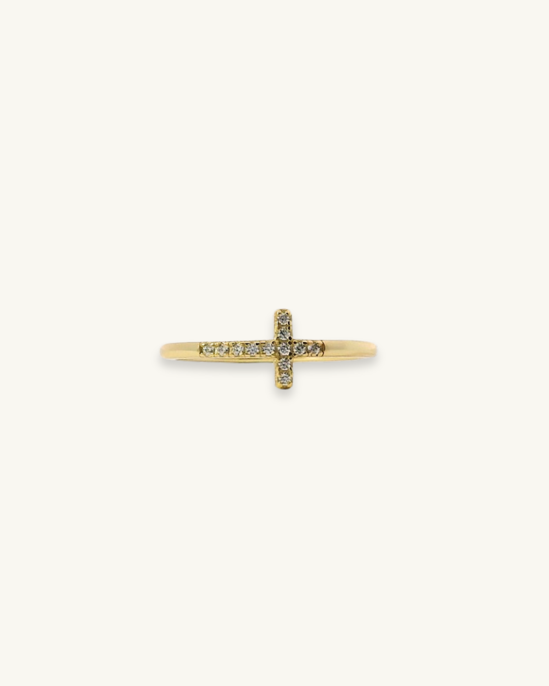 BAGUE CROISÉE DIAMANT