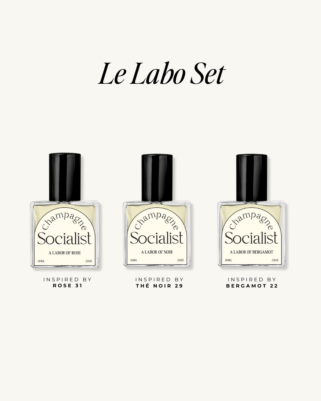 LE LABO INSPIRED PERFUME OIL SET - CHAMPAGNE SOCIALIST