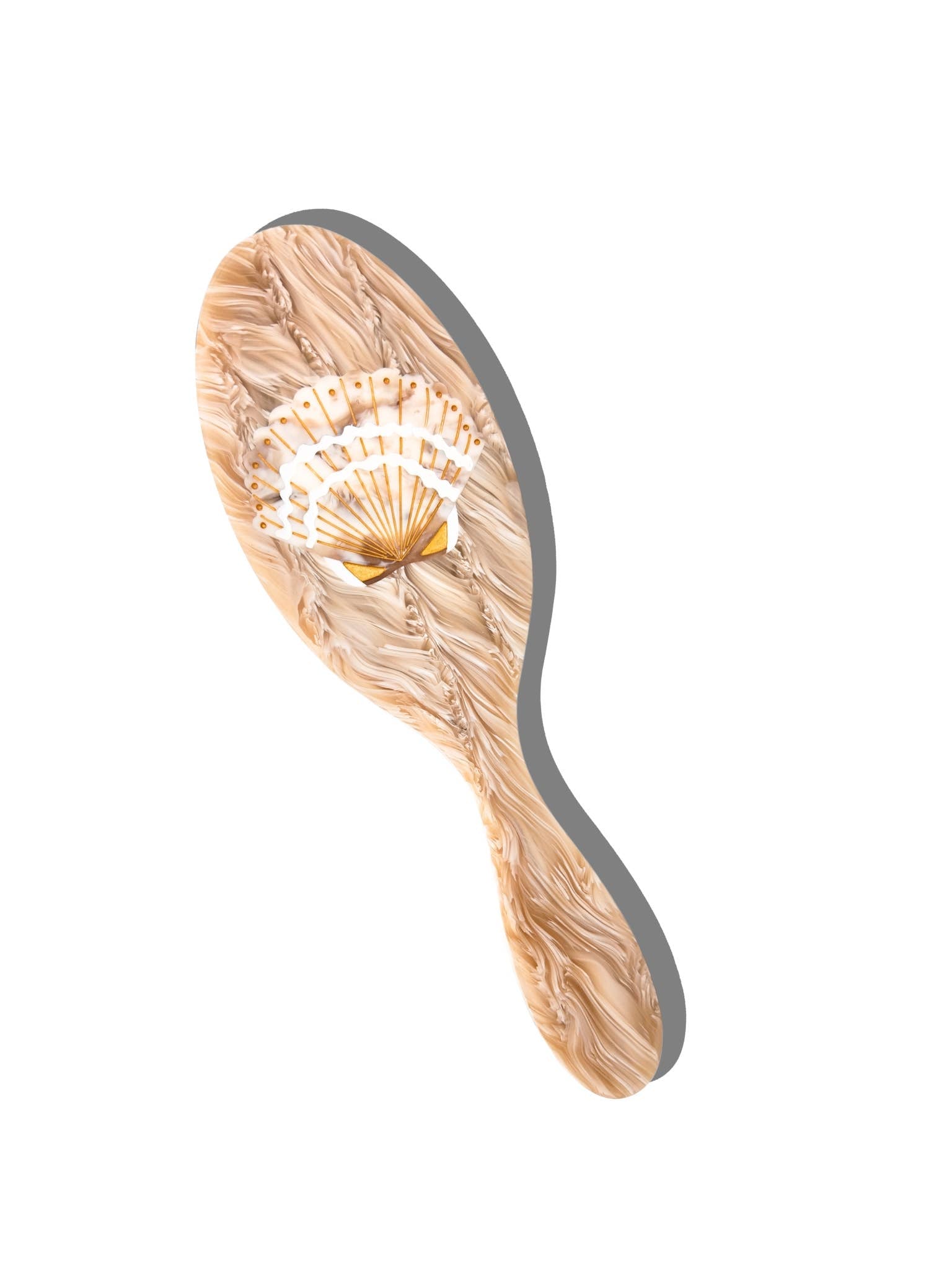 Seashell Acetate 2-1 Daily Hair Brush