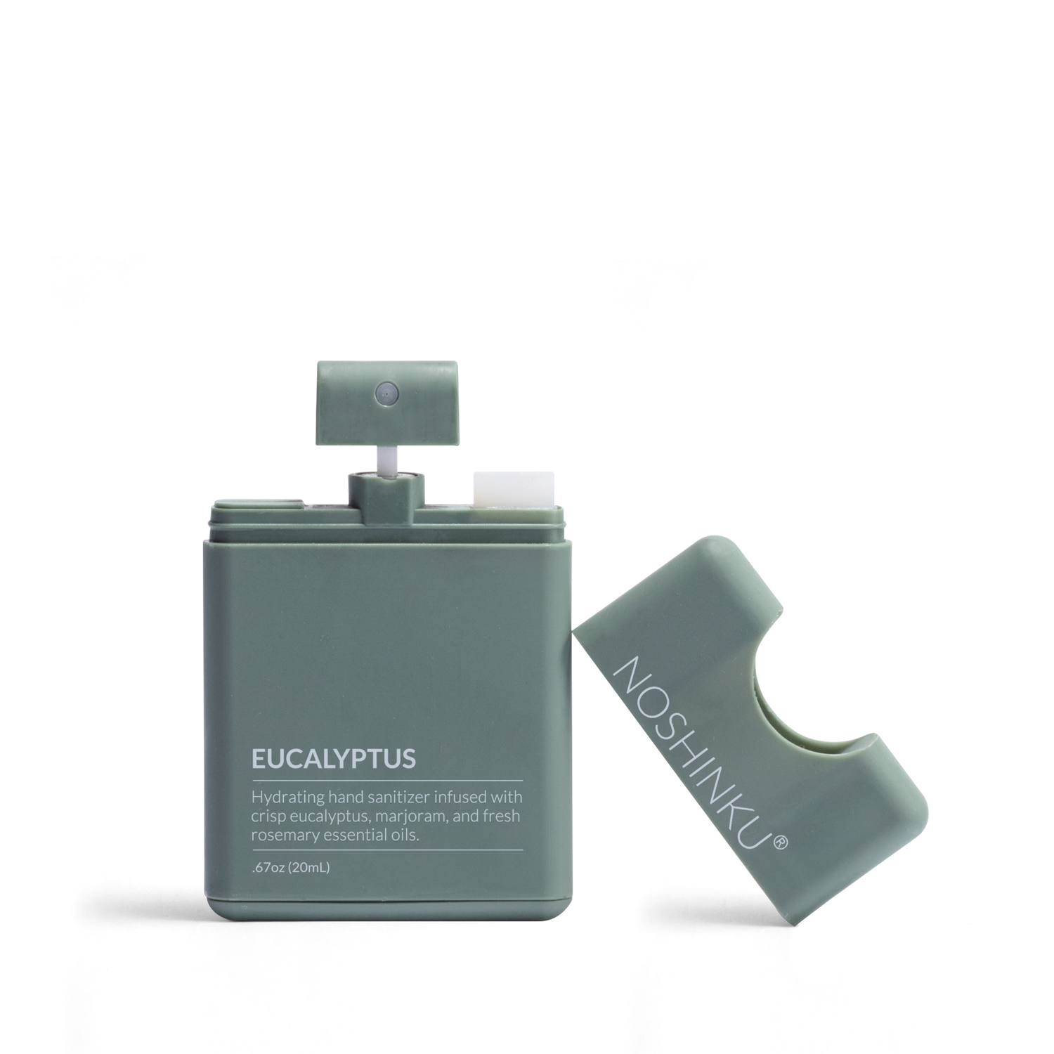 Désinfectant pour les mains hydratant de poche rechargeable à l&