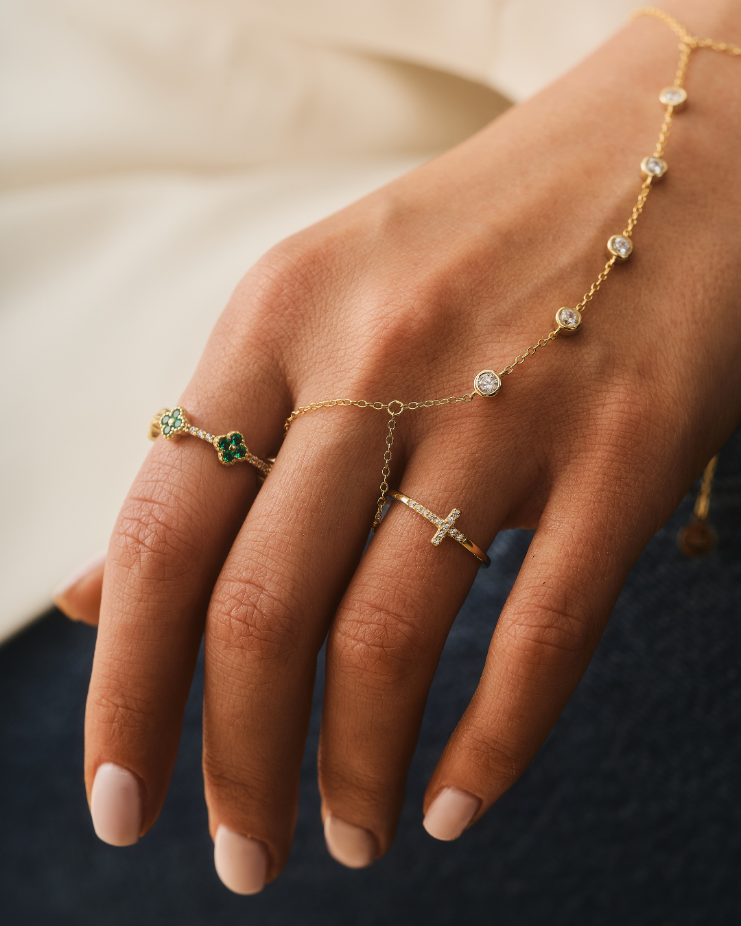 BAGUE CROISÉE DIAMANT