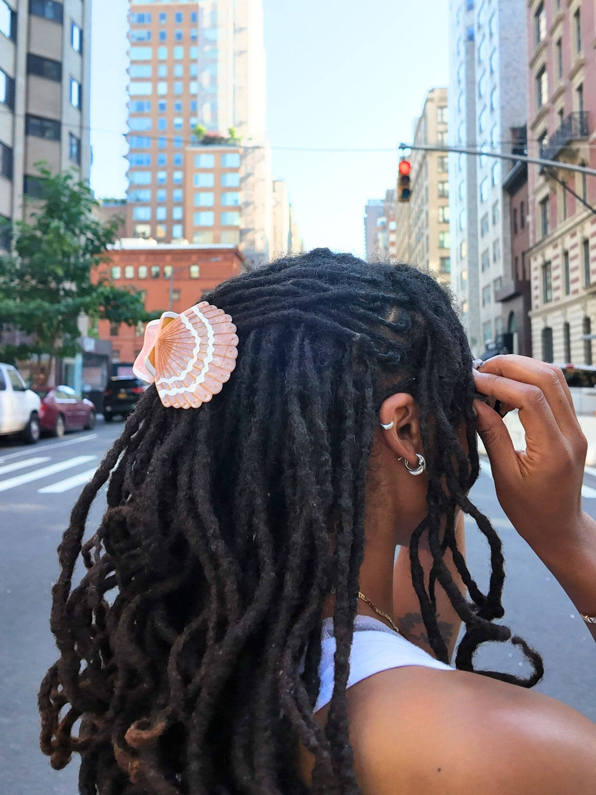 Seashell Claw Hair Clip