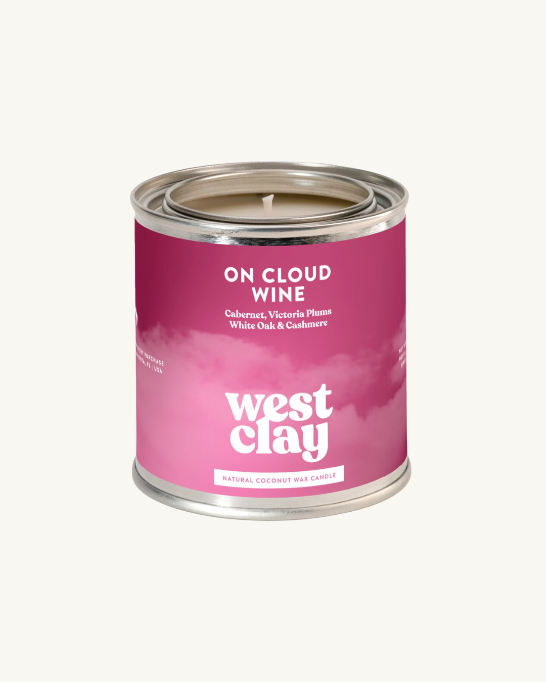 ON CLOUD WINE CANDLE
