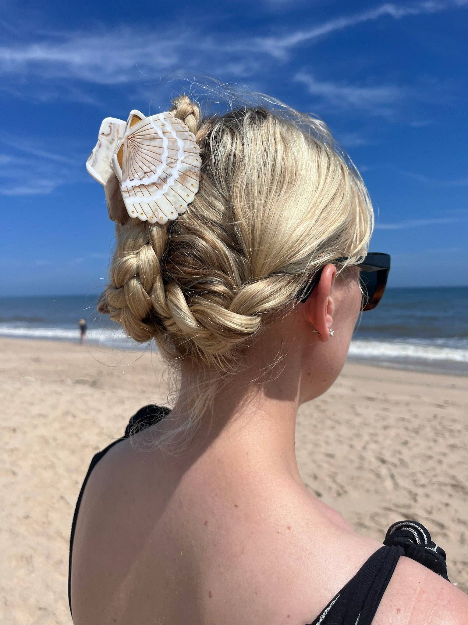 Seashell Claw Hair Clip