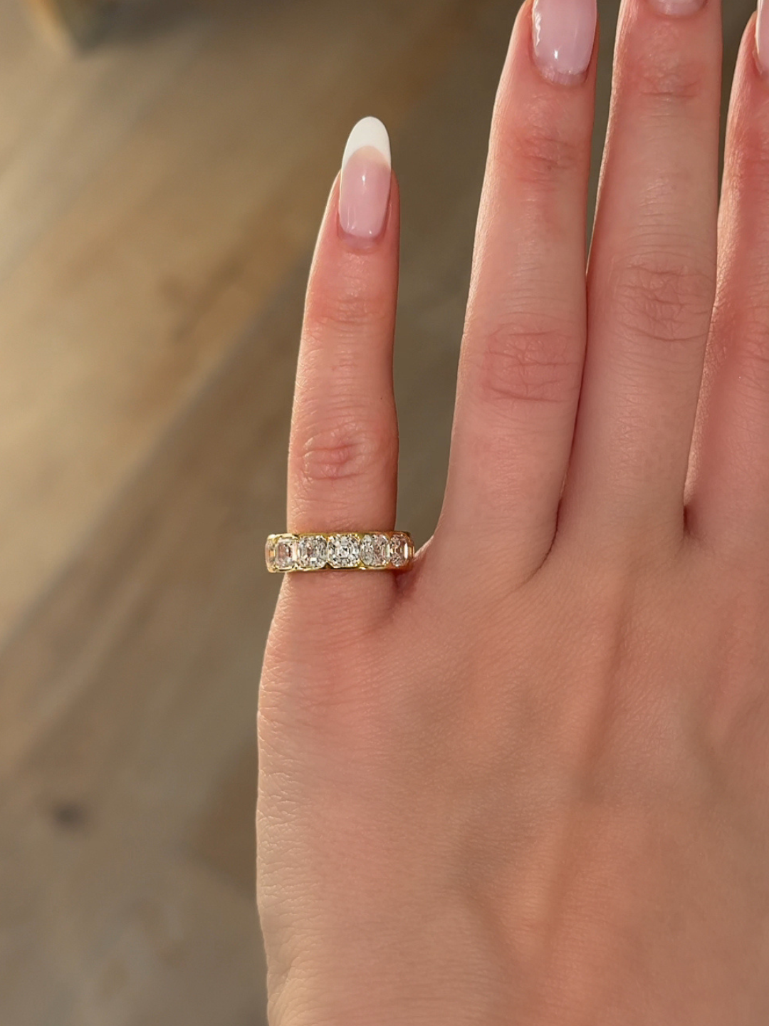 ASSCHER BEZEL LUXE RING