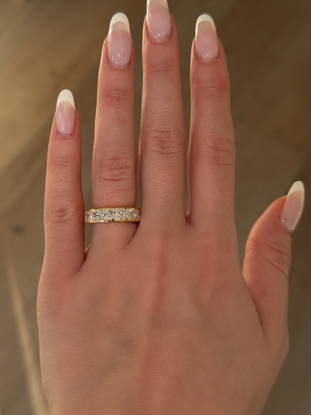 ASSCHER BEZEL LUXE RING