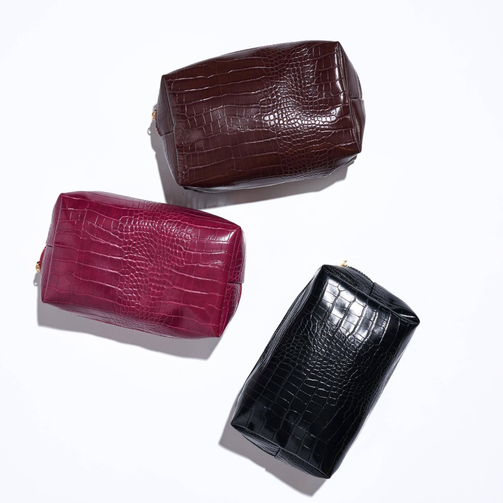 Croc Chic Cosmetic Pouch