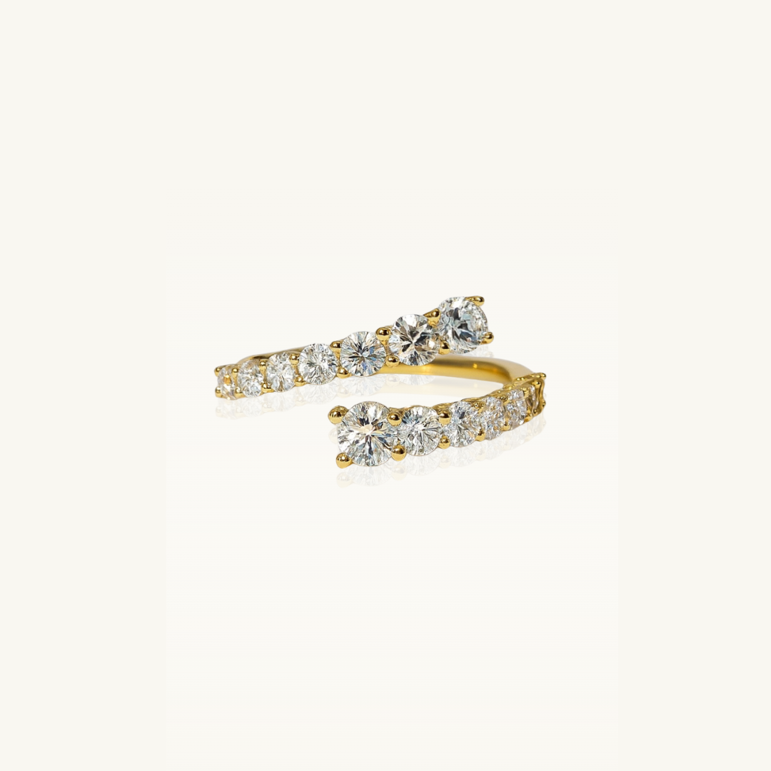 Graduated Diamond Luxe Ring
