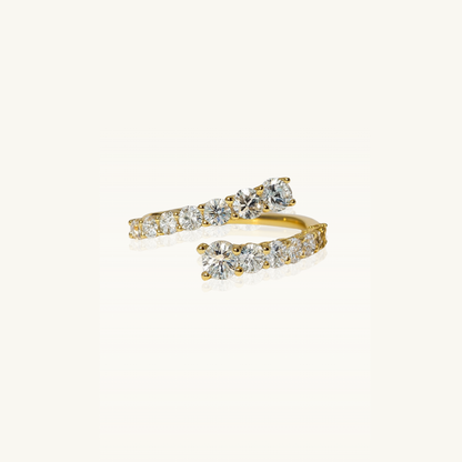 Graduated Diamond Luxe Ring