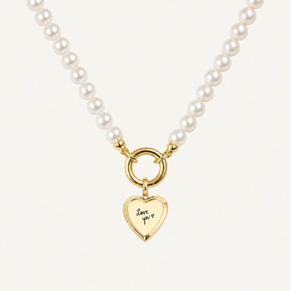 ARIEL HEART CHARM NECKLACE