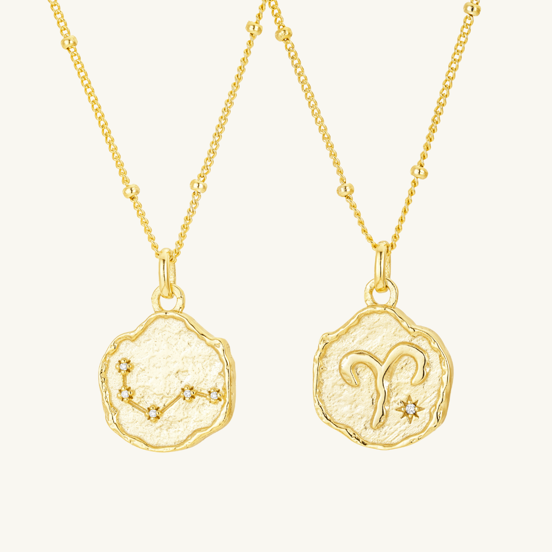 HOROSCOPE MEDALLION NECKLACE
