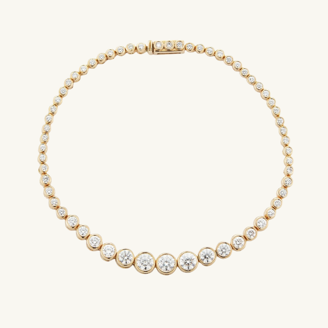 GRADUATED TENNIS BRACELET