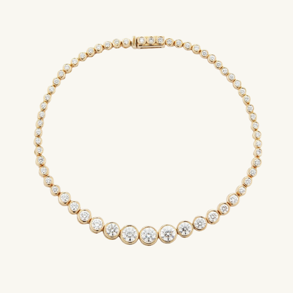 GRADUATED TENNIS BRACELET