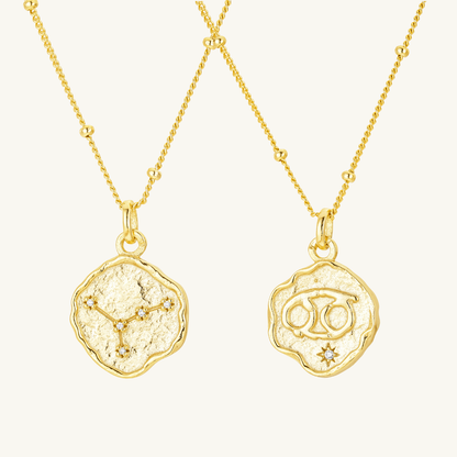 HOROSCOPE MEDALLION NECKLACE