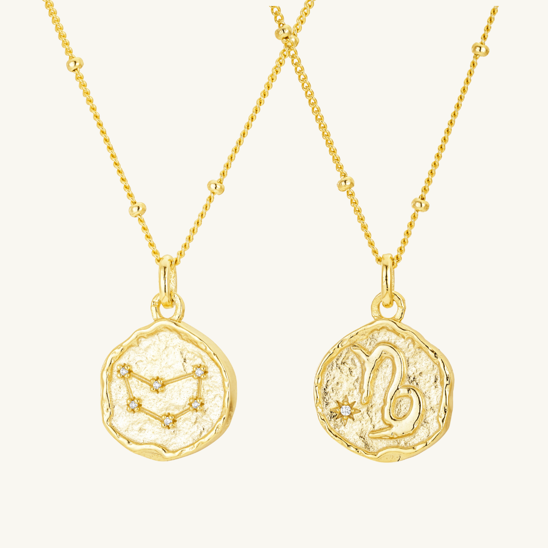 HOROSCOPE MEDALLION NECKLACE