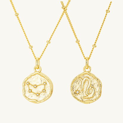 HOROSCOPE MEDALLION NECKLACE