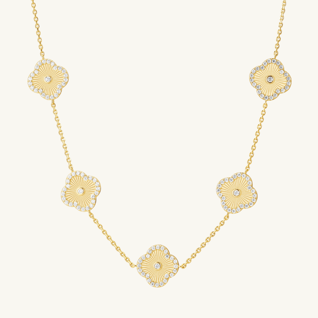 POPPY  BY THE YARD NECKLACE