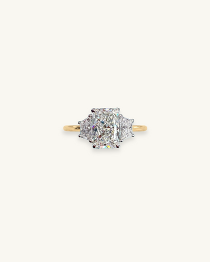 RADIANT 3 STONE LUXE RING