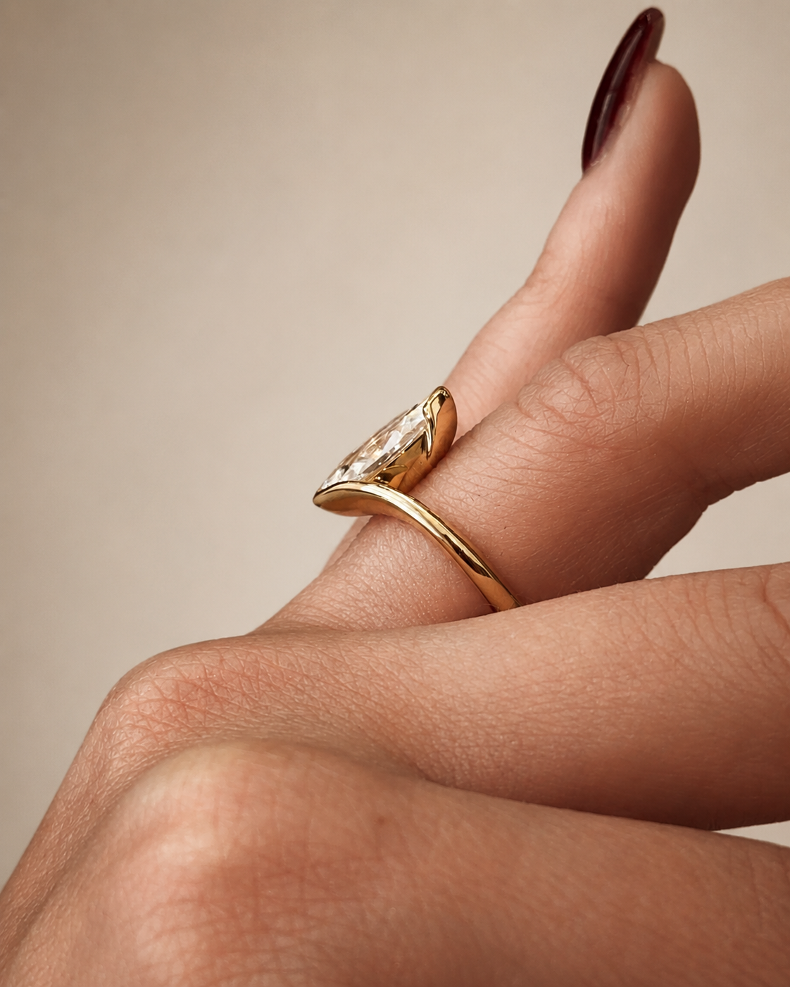 MAREN - MARQUISE WRAP LUXE RING