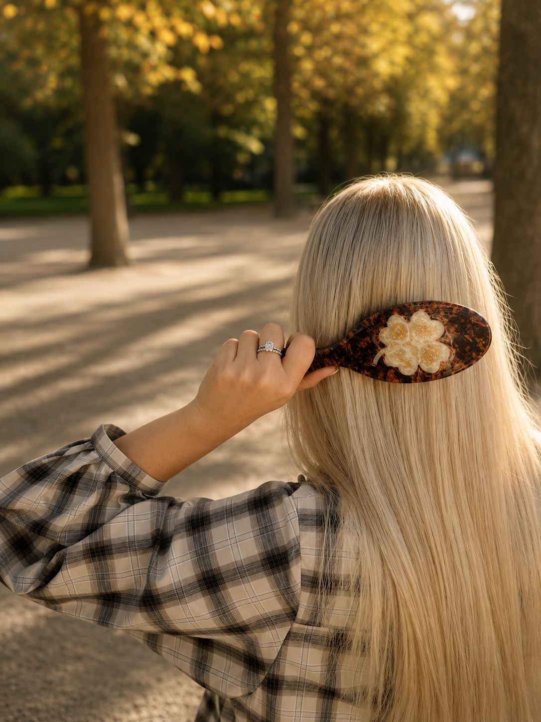 Lucky Clover Great Hair Day Brush
