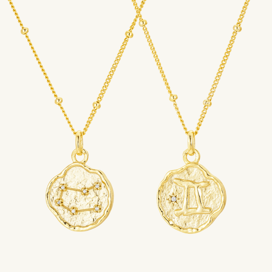 HOROSCOPE MEDALLION NECKLACE