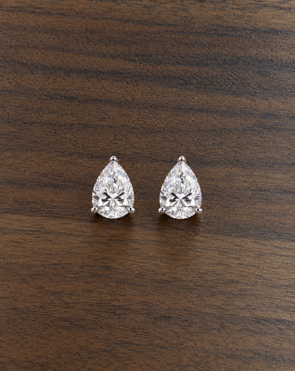 ELLE PEAR LUXE STUDS