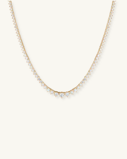 GRADUATED LUXE TENNIS NECKLACE