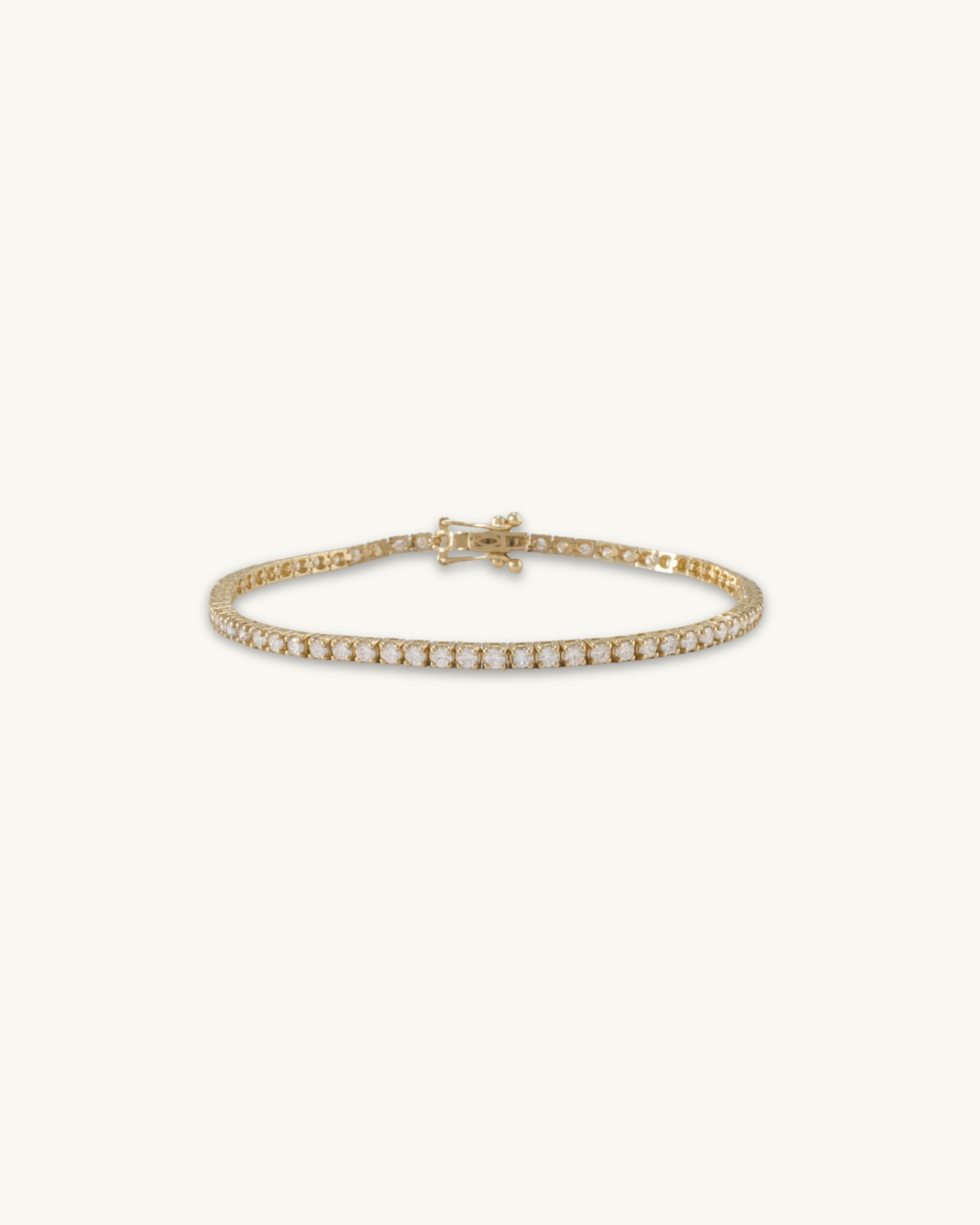 ROUND DIAMOND TENNIS BRACELET