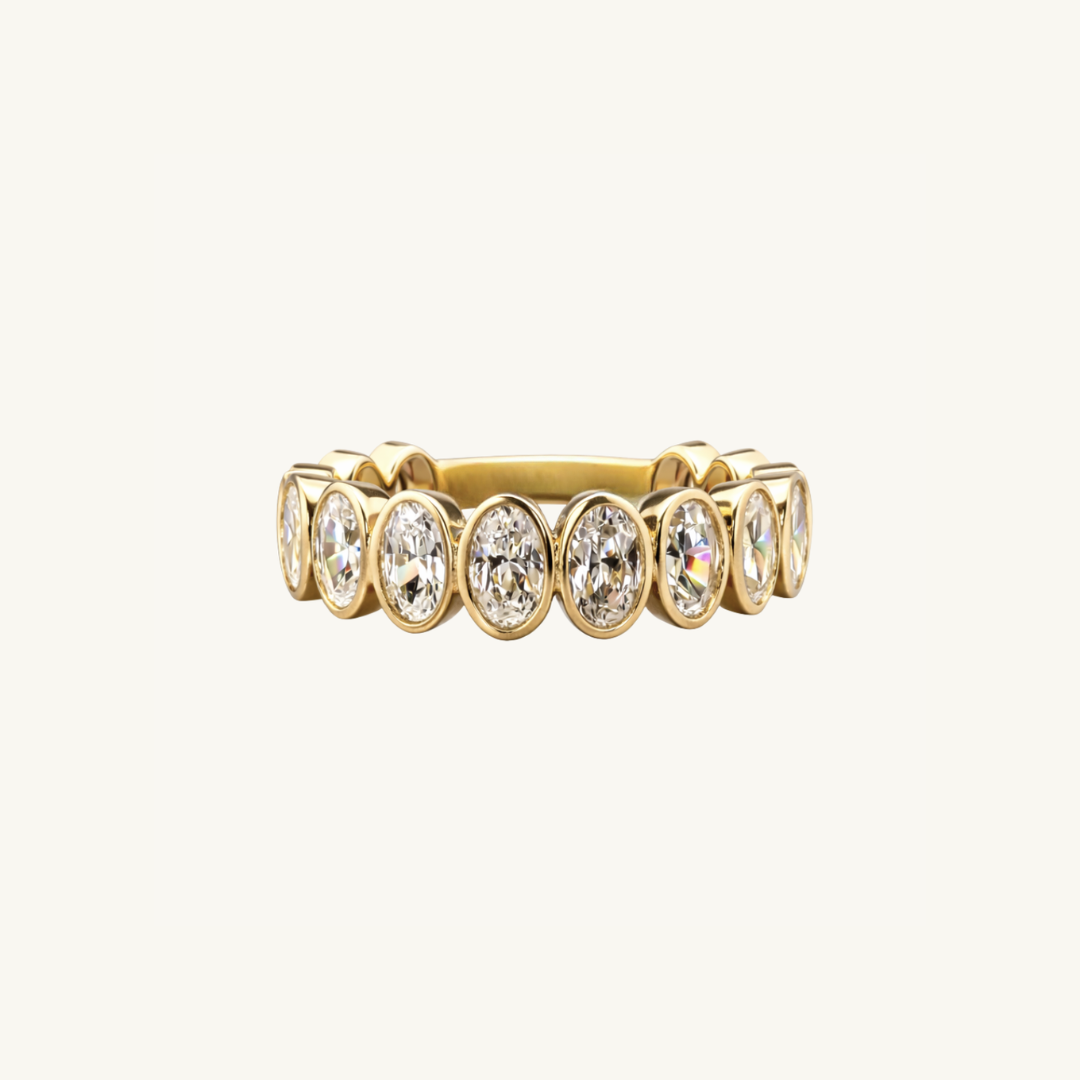 DAISY BEZEL LUXE RING