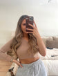 AVA TOP - BEIGE