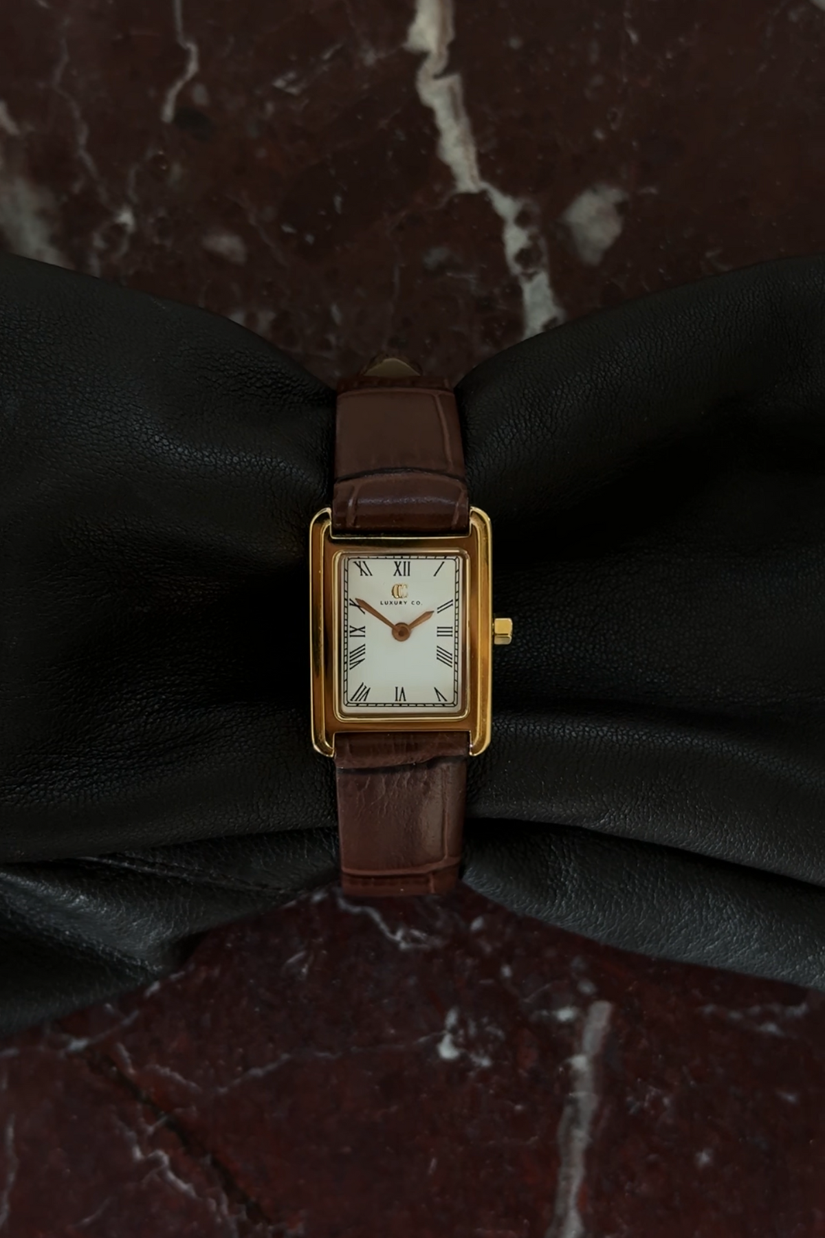 THE ARCHIVE WATCH - BROWN LEATHER WATCH