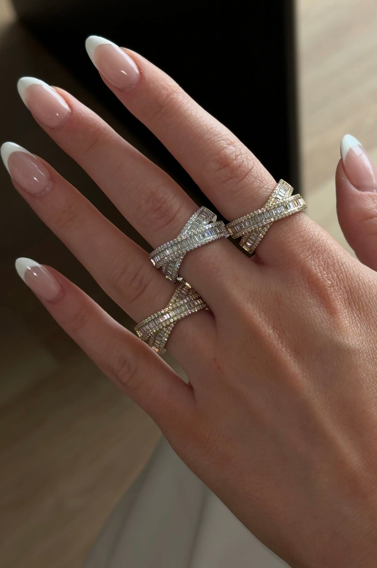 ORA - BAGUE CROISÉE LUXE
