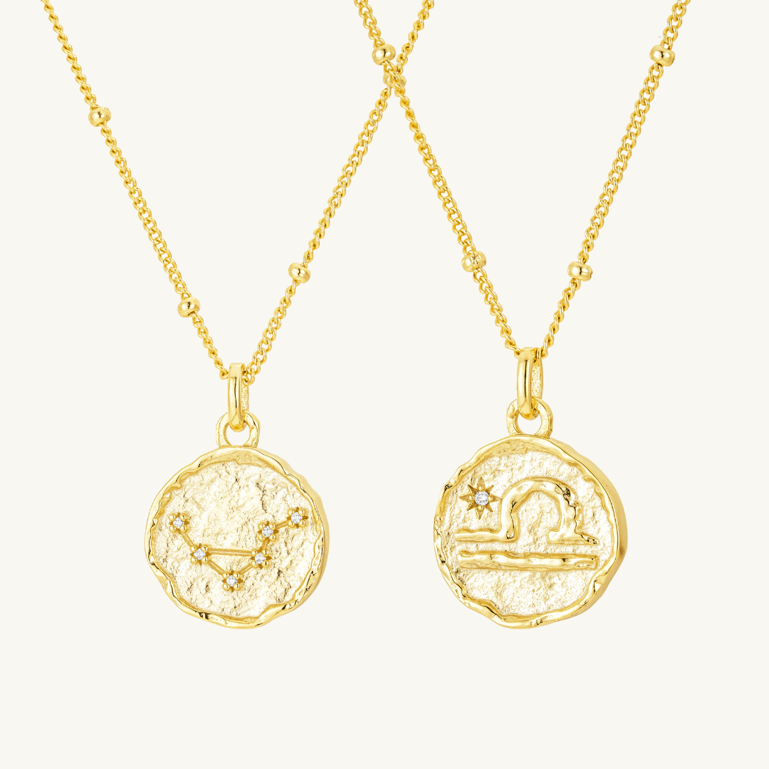 HOROSCOPE MEDALLION NECKLACE