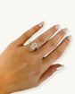 ELONGATED RADIANT CUT Luxe Ring